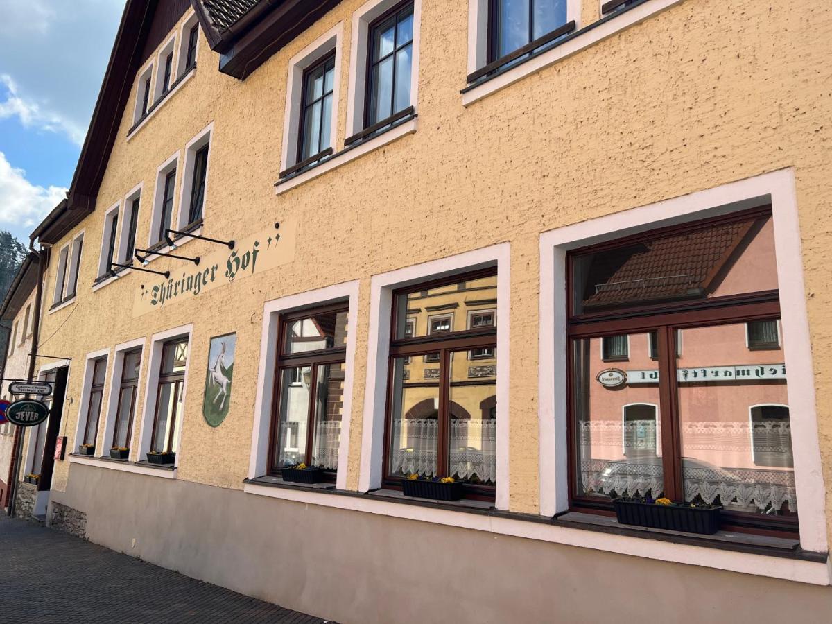 Ziegenrück Thueringer Hof酒店 外观 照片